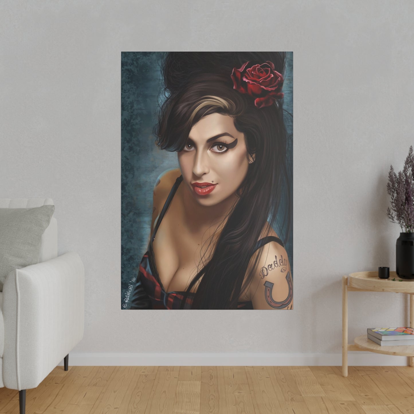 Amy Winehouse Canvas