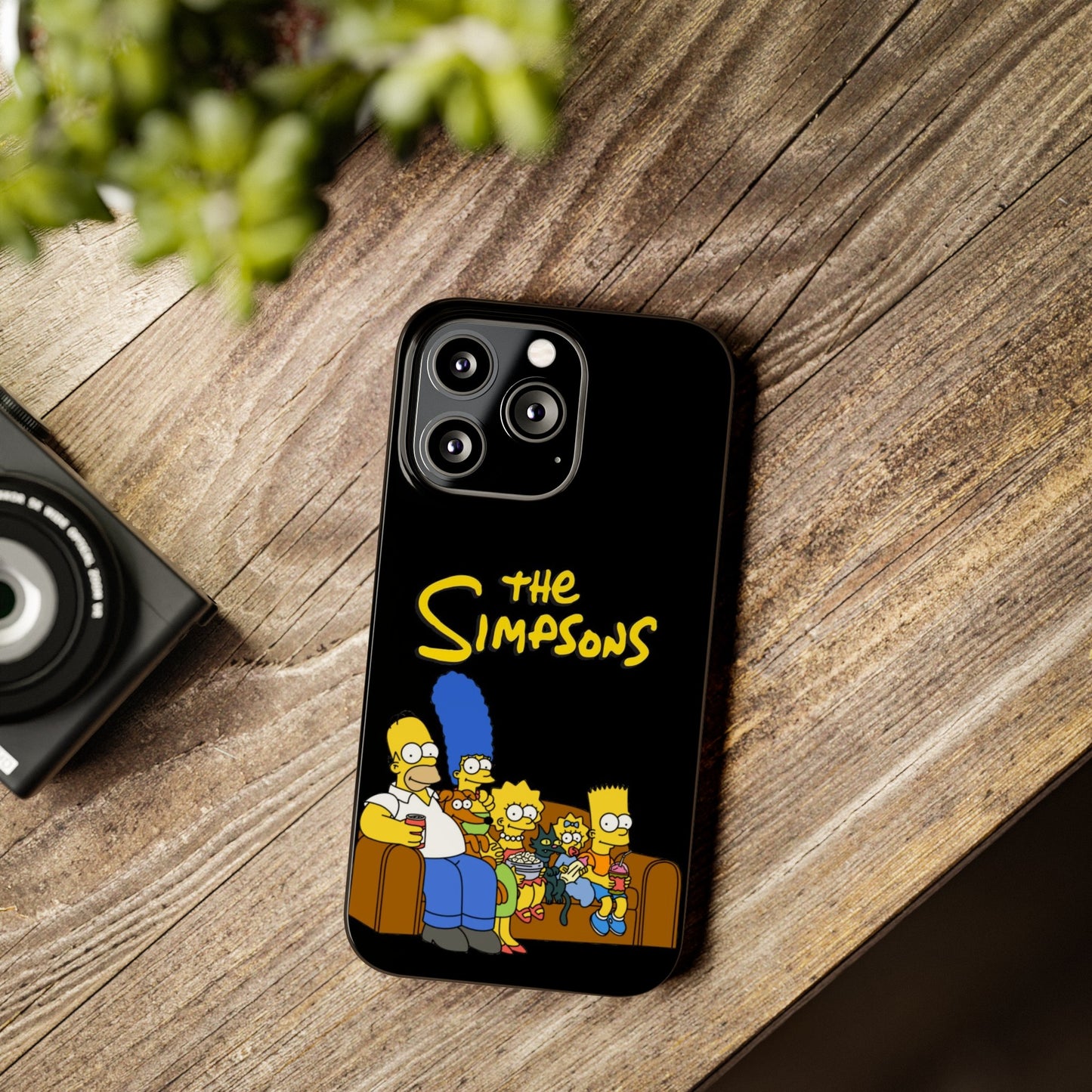 Springfield on Your Phone: The Simpsons iPhone 15, 14, 13, 12, 11 Cases
