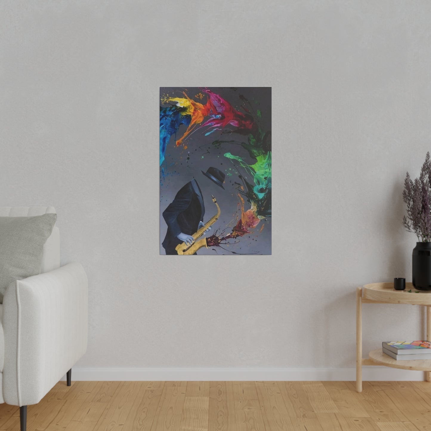 Saxophonist Symphony: Music-Inspired - Canvas