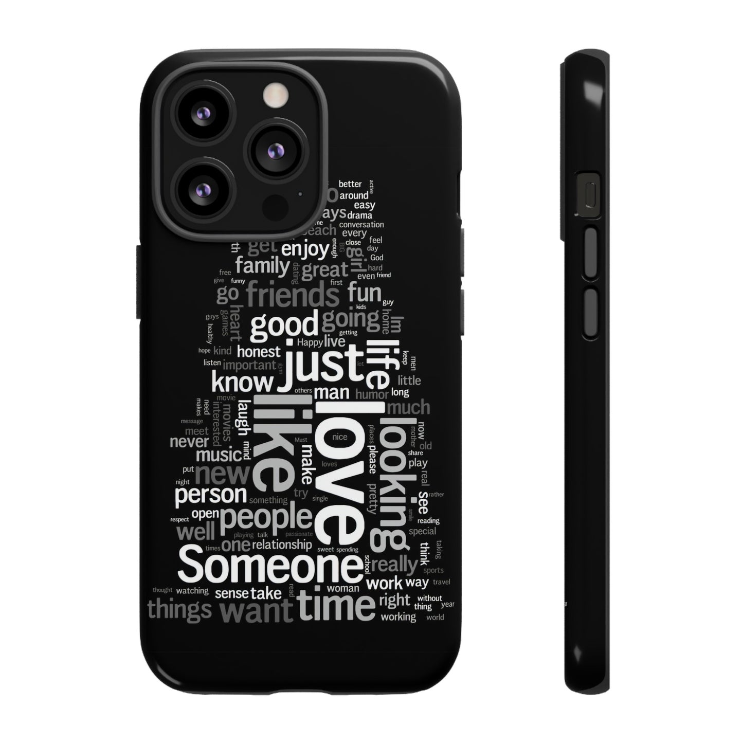 Positive Vibes Everywhere: iPhone 15, 14, 13, 12 Cases