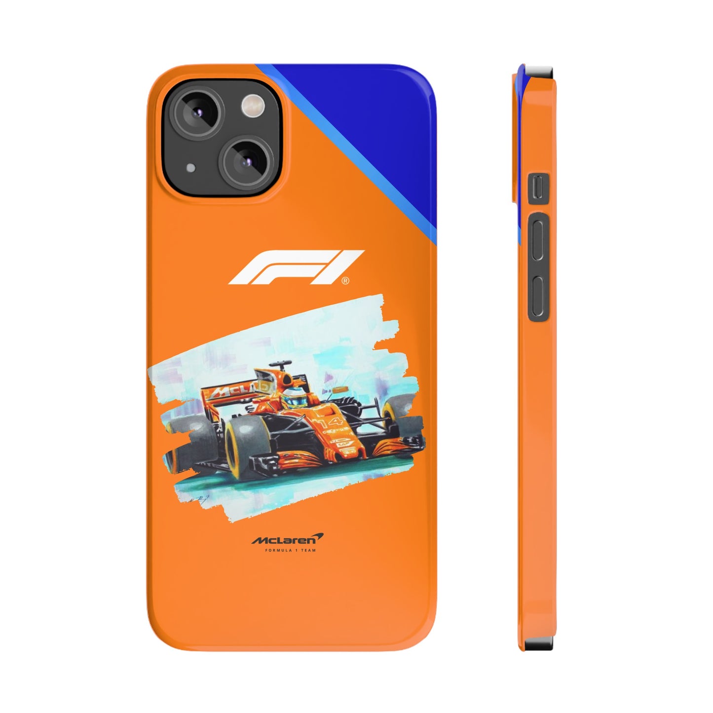 F1 McClaren Orange Edition Iphone Cases