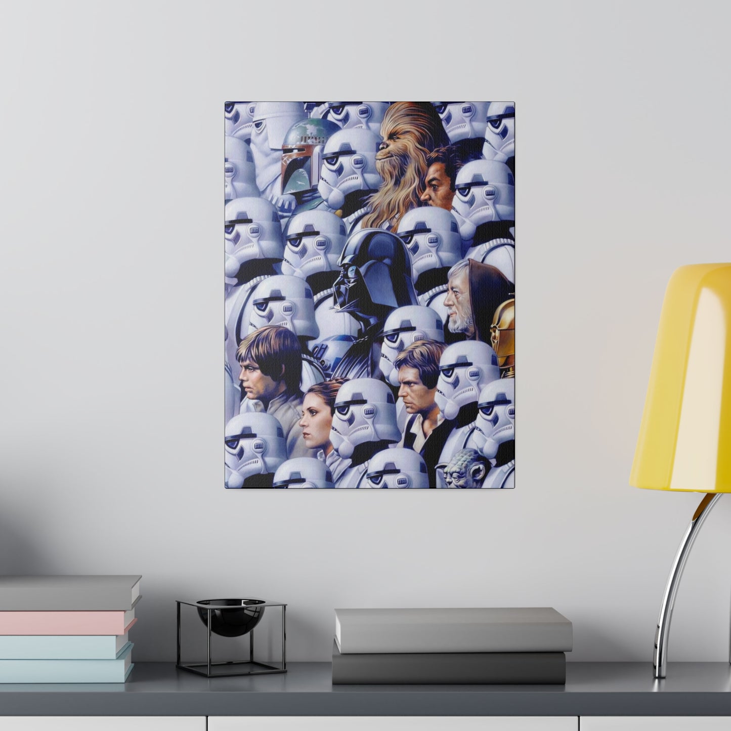 Star Wars, Good between the Bad in One Canvas