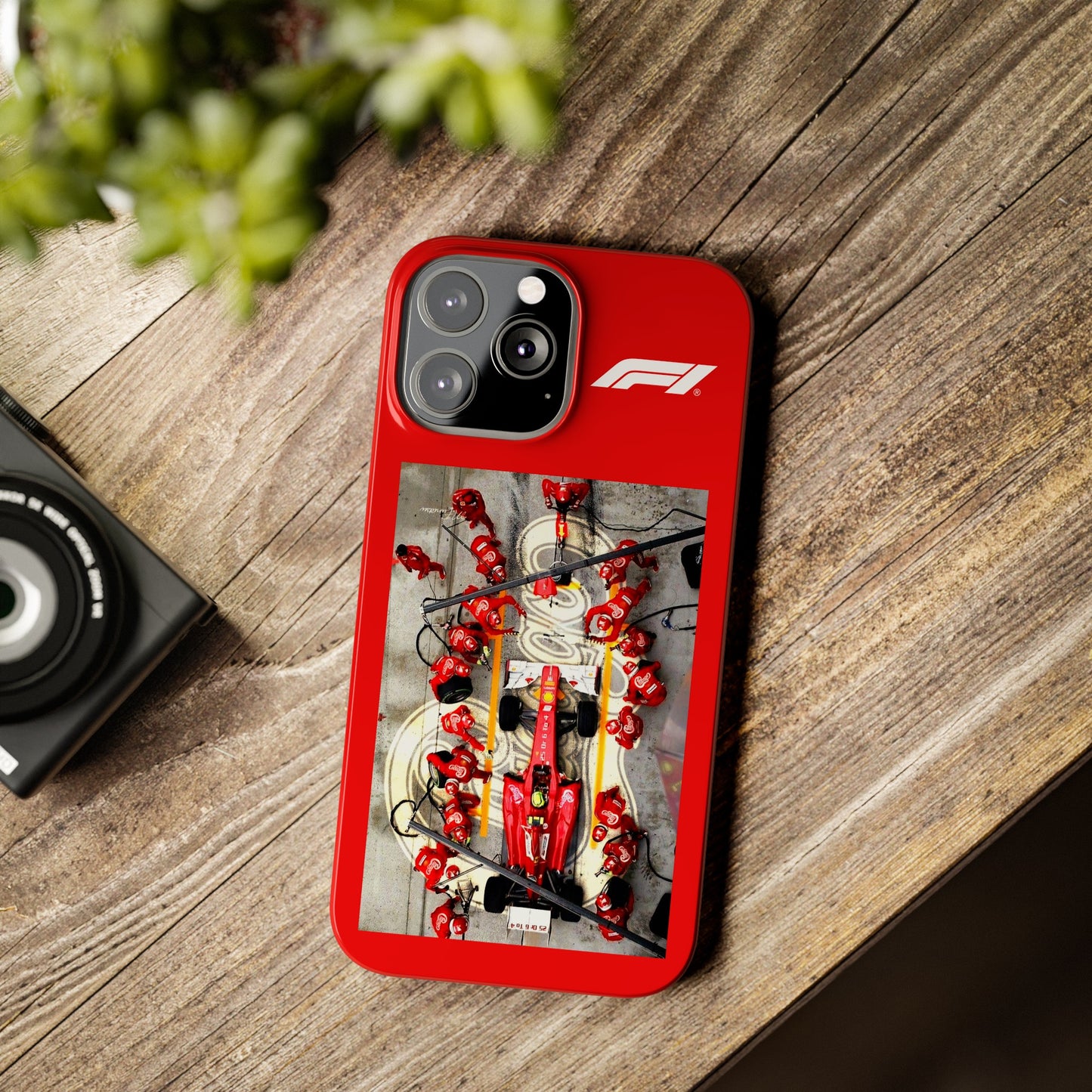 F1 Ferrari Pitstop Iphone Cases