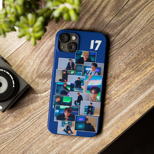 SEVENTEEN K-Pop Boyband iPhone 15, 14, 13, 12, 11 Cover: Capture the Face