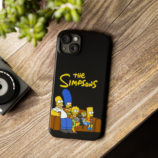Springfield on Your Phone: The Simpsons iPhone 15, 14, 13, 12, 11 Cases