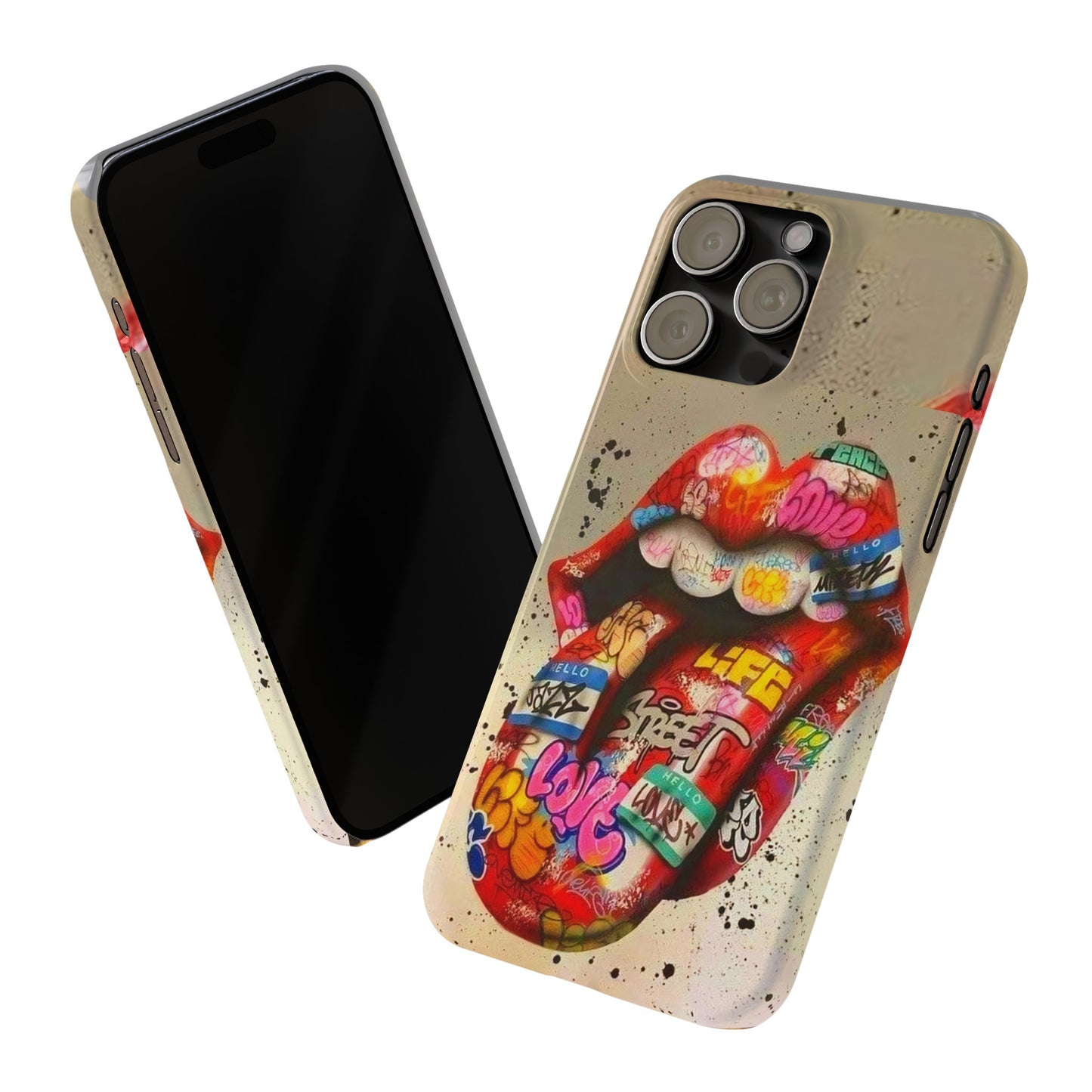Rolling Stones Tongue Logo Iphone 15, 14, 13, 12 Cases
