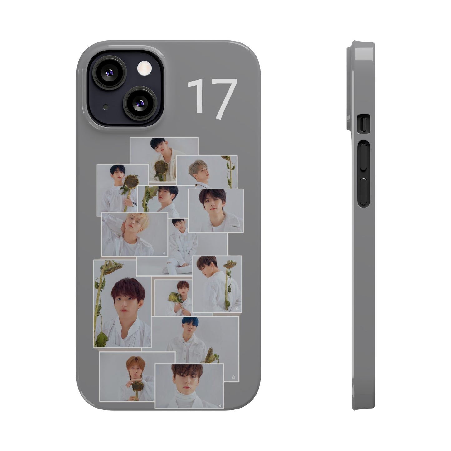 SEVENTEEN White Elegance iPhone 15, 14, 13, 12 Cases