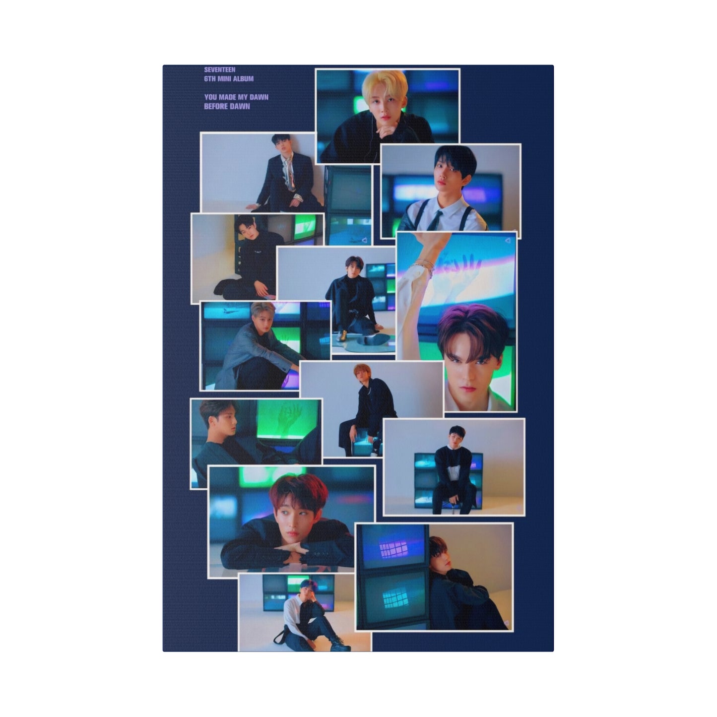 SEVENTEEN 'You Made My Dawn' Edition Canvas: A New Day's Promise
