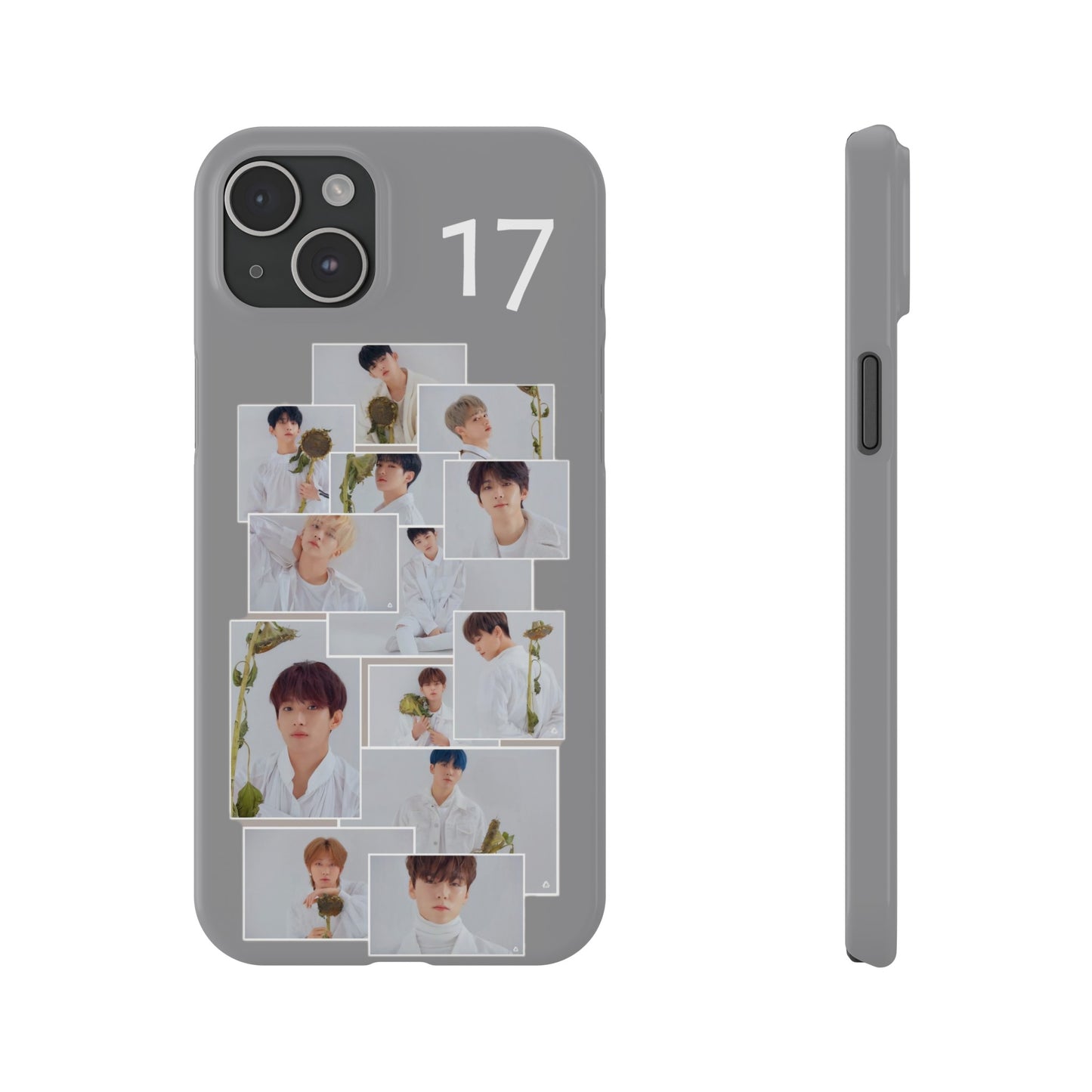 SEVENTEEN White Elegance iPhone 15, 14, 13, 12 Cases