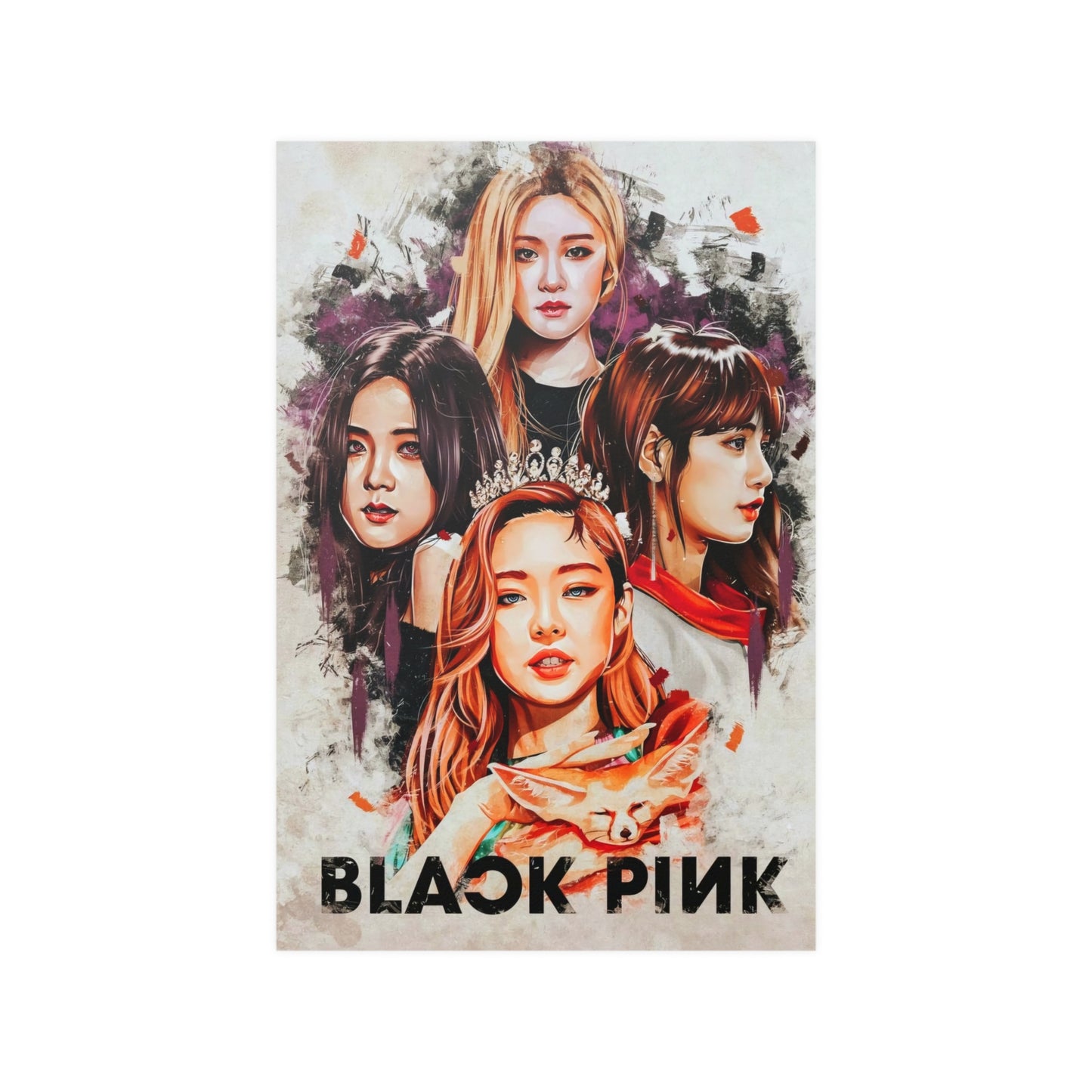 BlackPink Kpop Poster (NO canvas but Poster)