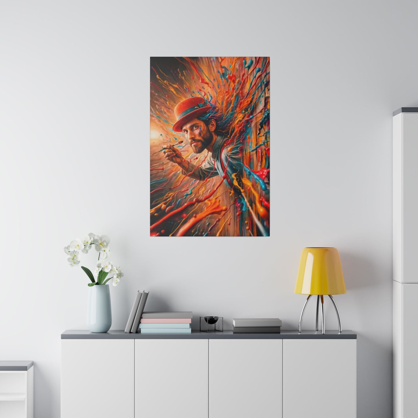 Prisoner Of Your Own Painting - Canvas