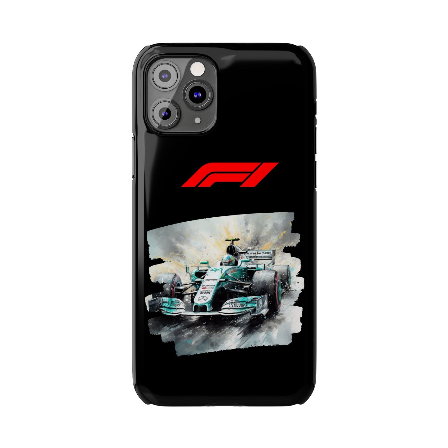 F1 Mercedes Iphone 15, 14, 13, 12, 11 Cases