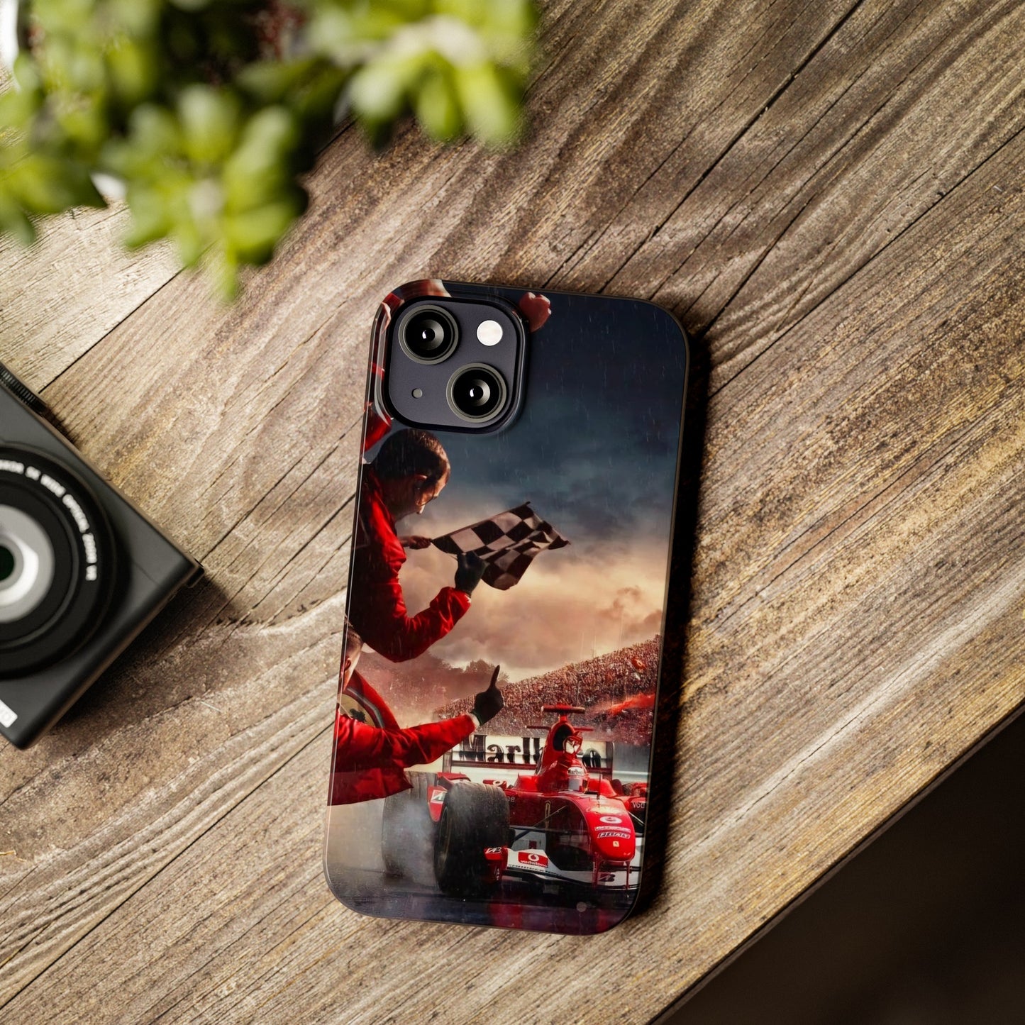 Ferrari Michael Schumacher Victory iPhone Cases: Celebrate the Legend