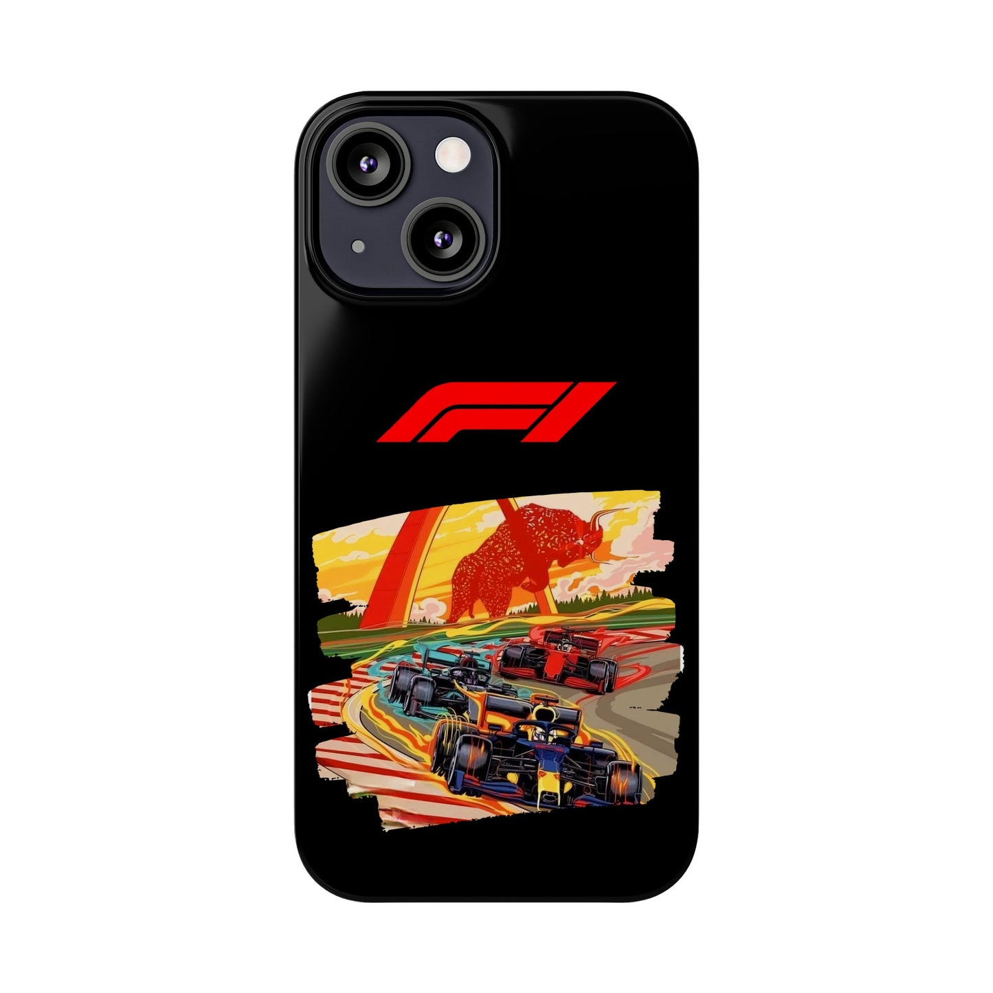 Redbull on Pole Position Iphone 15, 14, 13, 12, 11 Cases