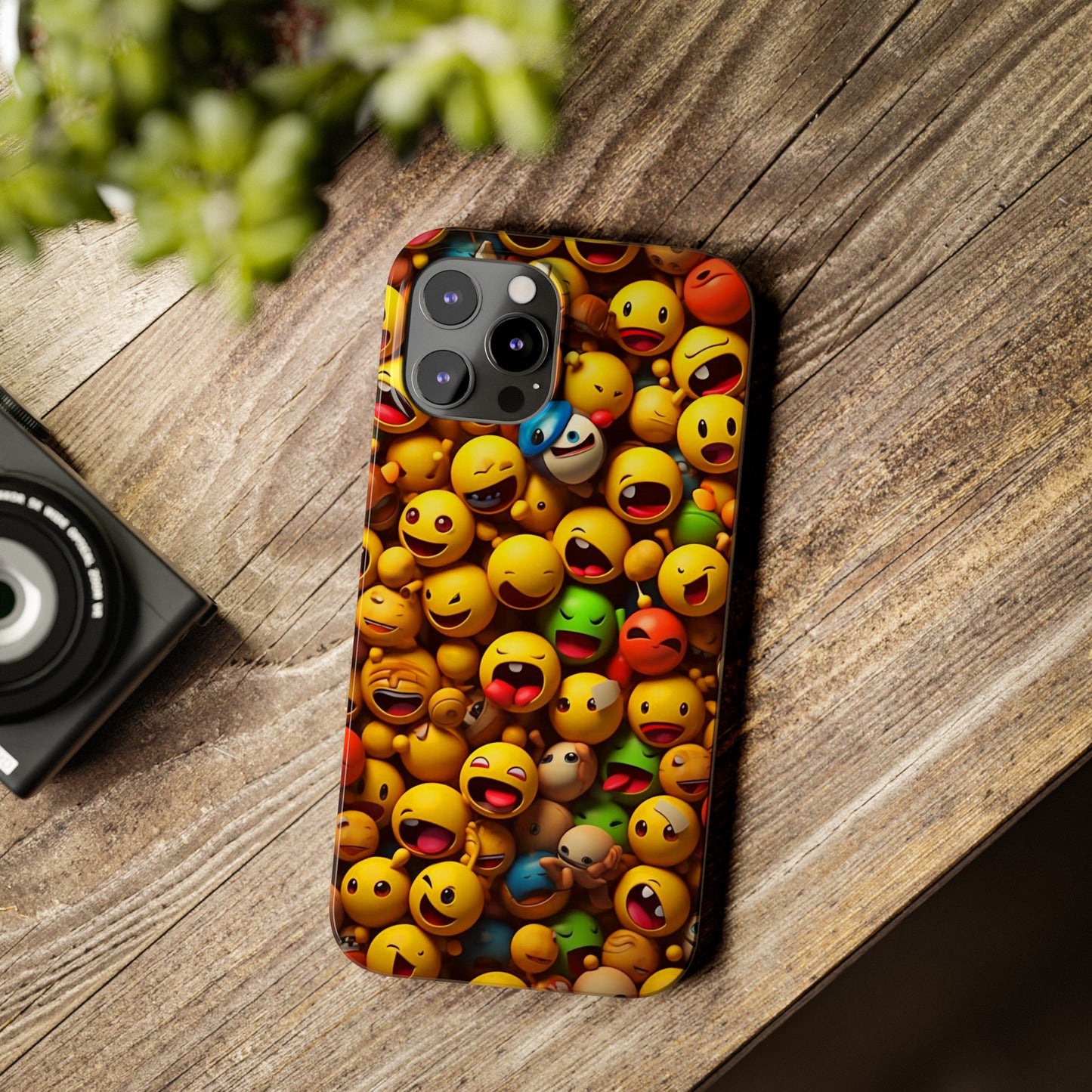 Colorful Emoji Iphone 15, 14, 13, 12 Cases