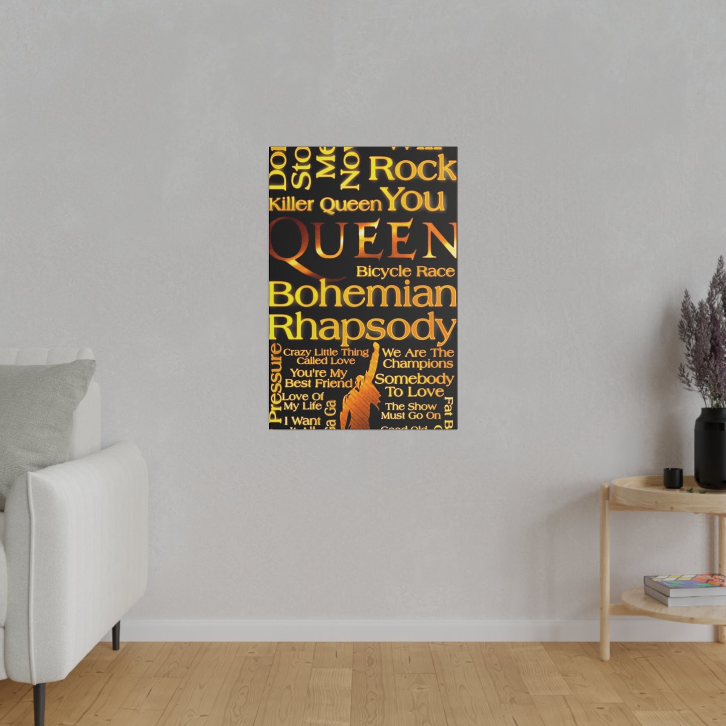 Queen Songs Canvas