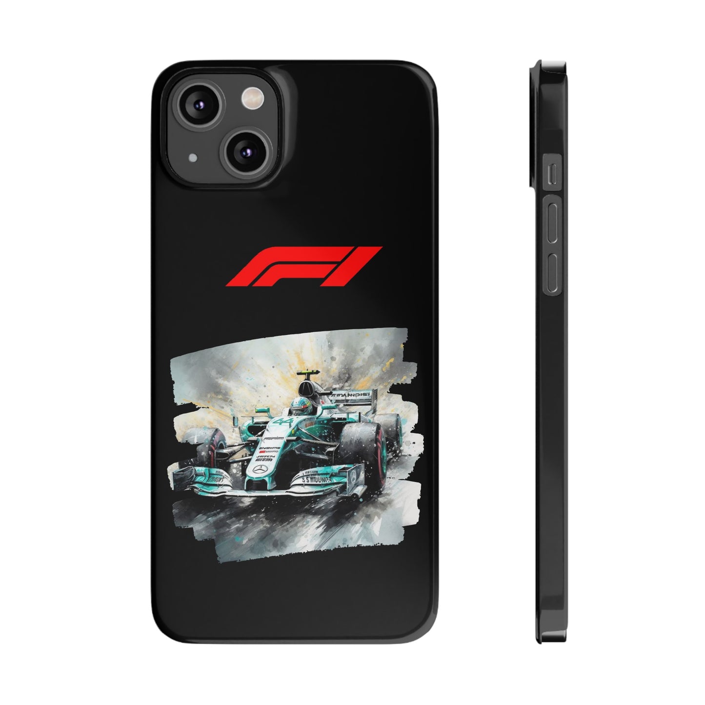 F1 Mercedes Iphone 15, 14, 13, 12, 11 Cases