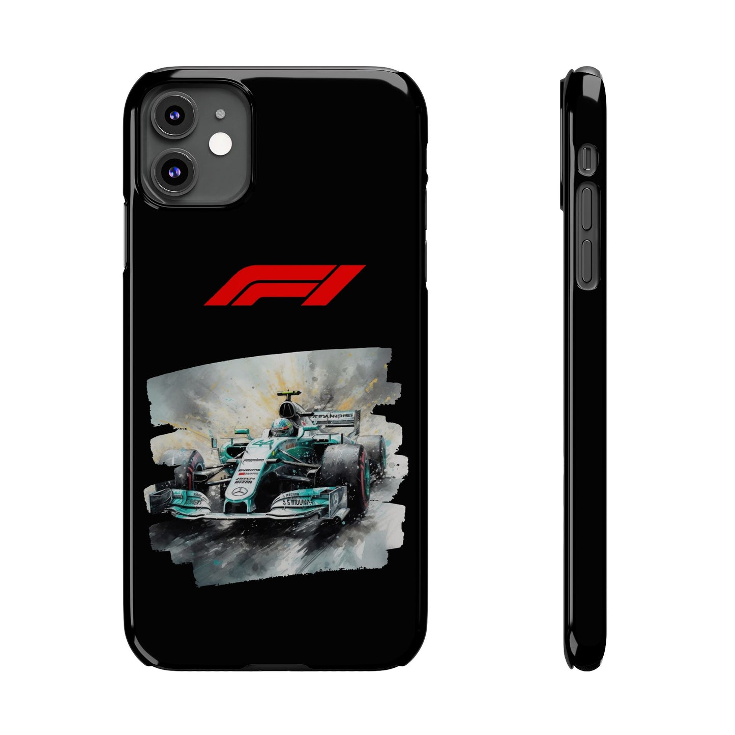 F1 Mercedes Iphone 15, 14, 13, 12, 11 Cases