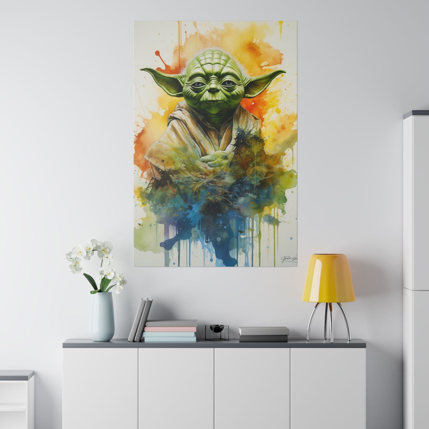 Star Wars Yoda: The Force Canvas - Wisdom and Power