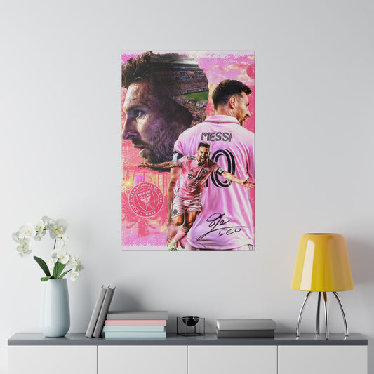 Messi by Inter Maimi on Canvas
