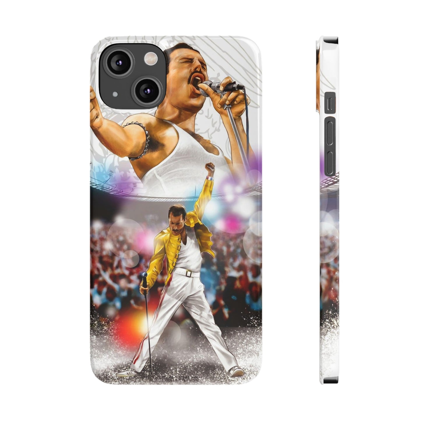 Freddy Mercury & Queen iPhone 15, 14, 13, 12 Cases