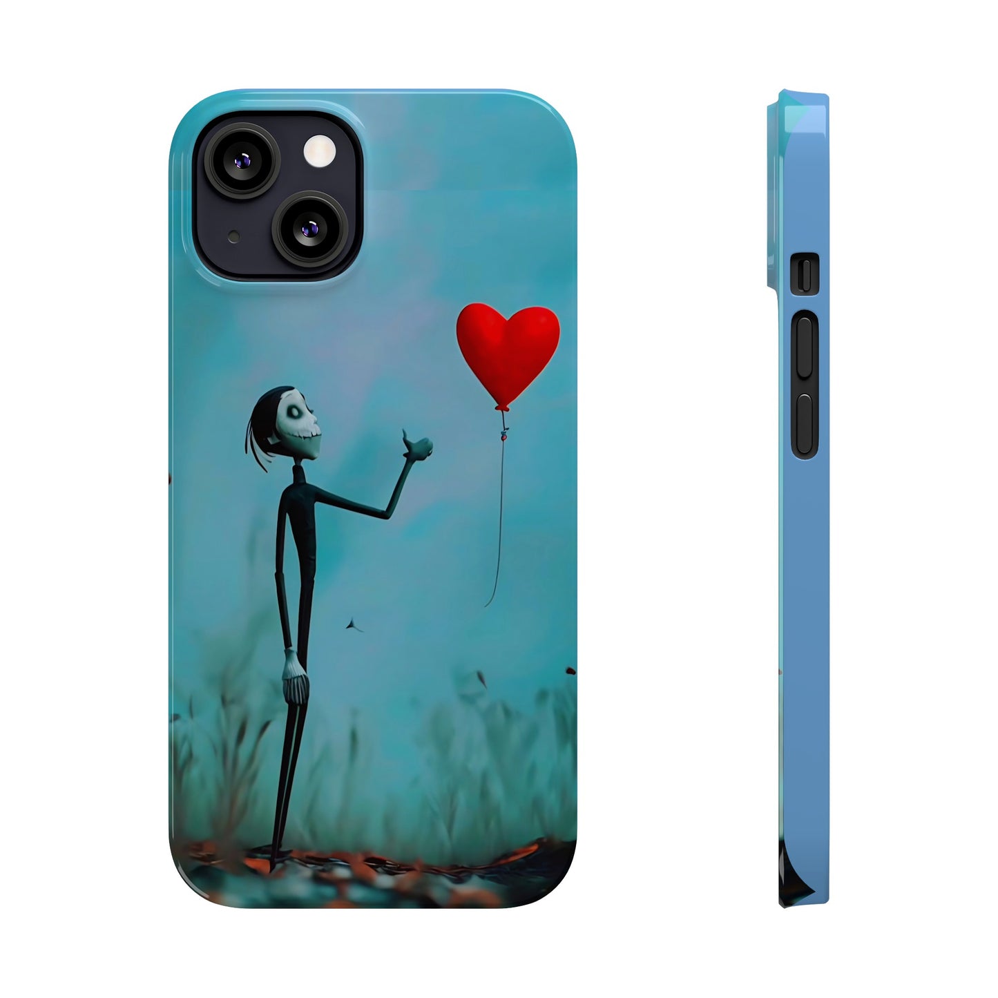 Heart Balloon Art Design iPhone Cases: Love in the Air