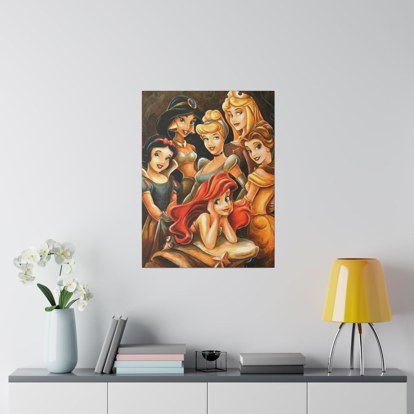 Ladies of Walt Disney: Enchanting Princesses Collection - Canvas