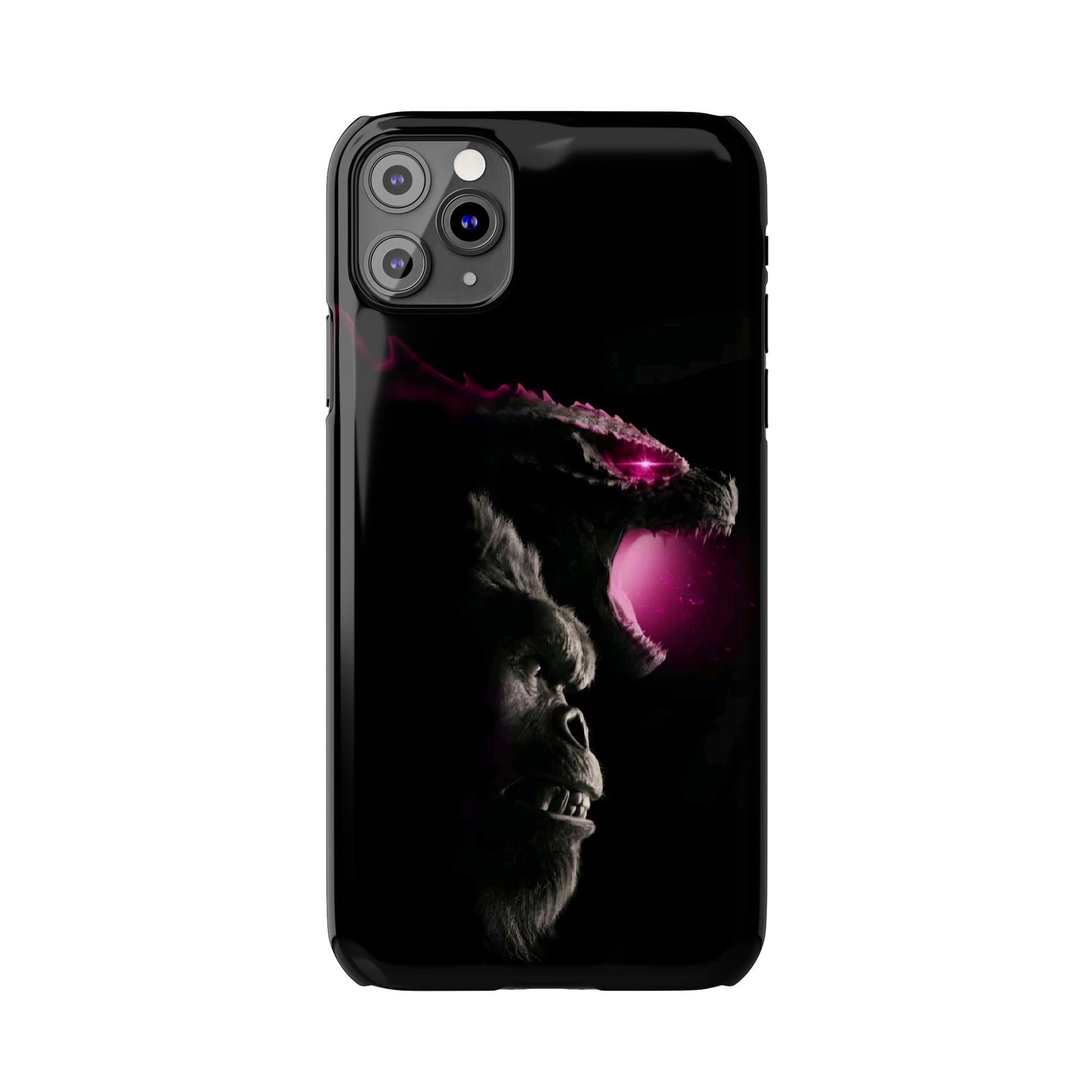 Godzilla x Kong New Age iPhone Cases: Unleash the Titans (Purple Edition)