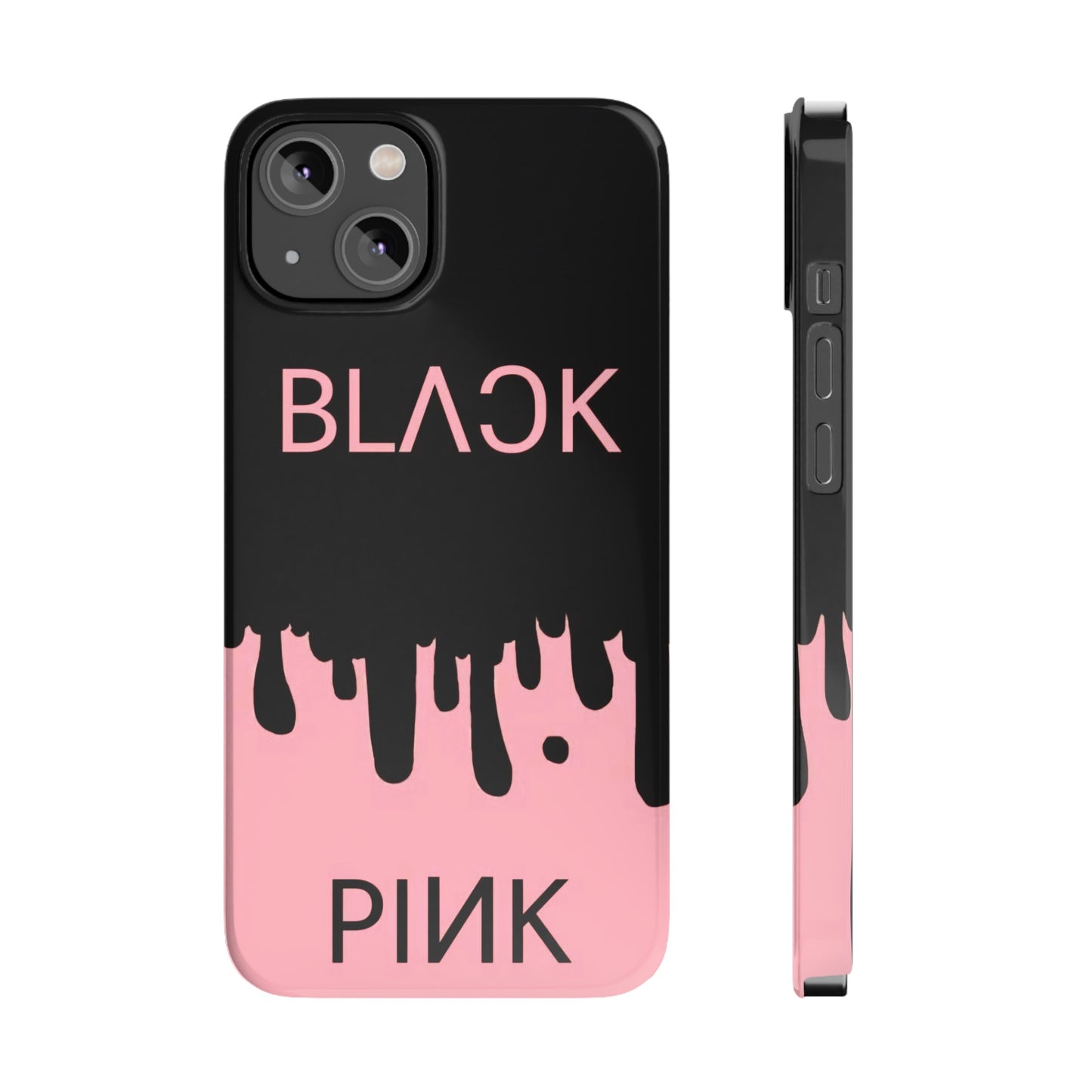 Black Pink Color Edition Iphone 15, 14, 13, 12 Cases
