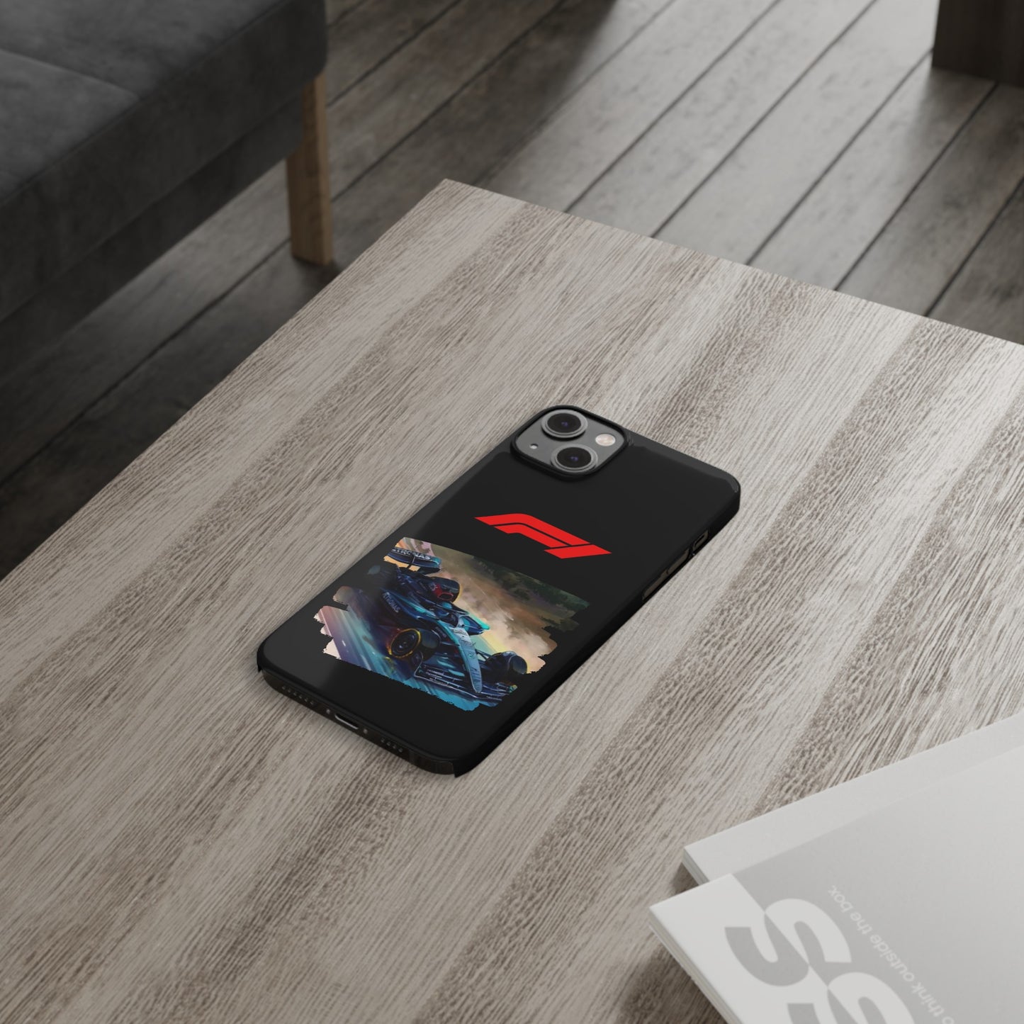 F1 Mercedes Racecar Iphone 15, 14, 13, 12, 11 Cases