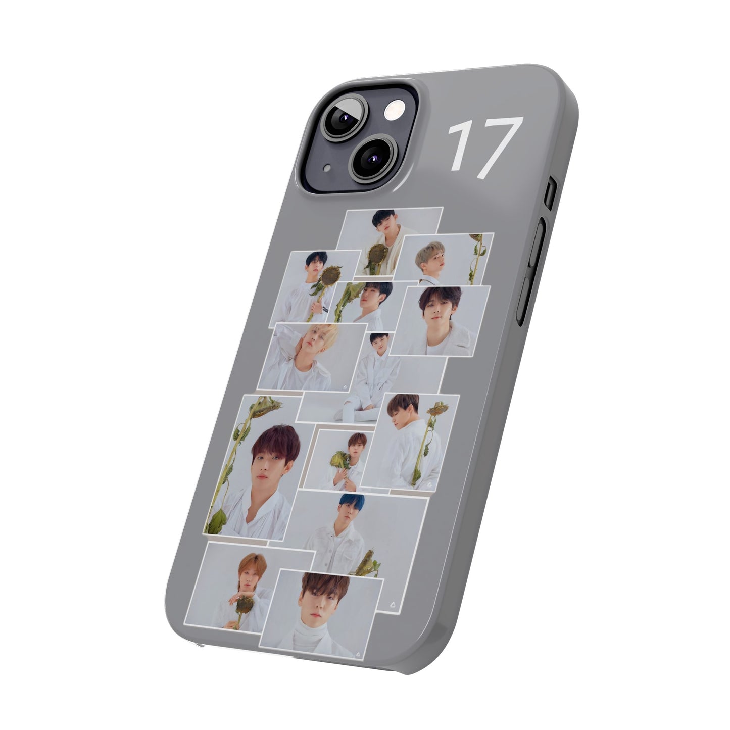 SEVENTEEN White Elegance iPhone 15, 14, 13, 12 Cases