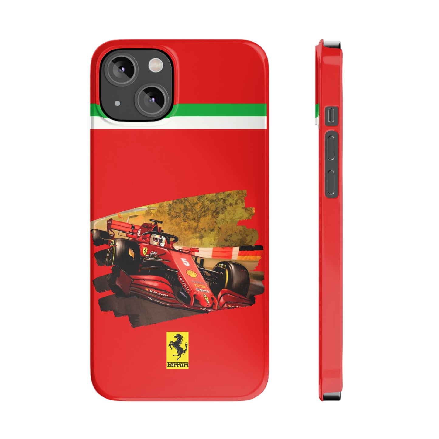 F1 Ferrari Red Edition Iphone Cases