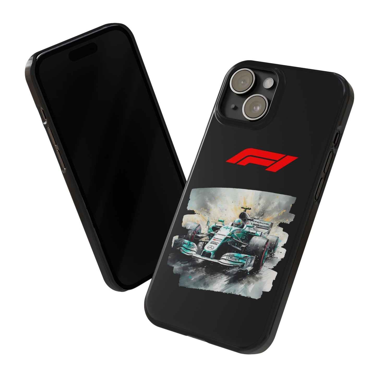 F1 Mercedes Iphone 15, 14, 13, 12, 11 Cases