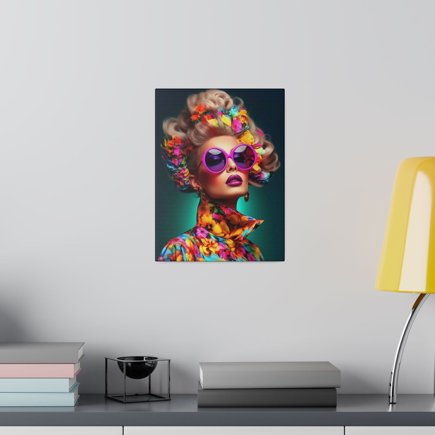 Vibrant Women: Colorful Art Style - Canvas