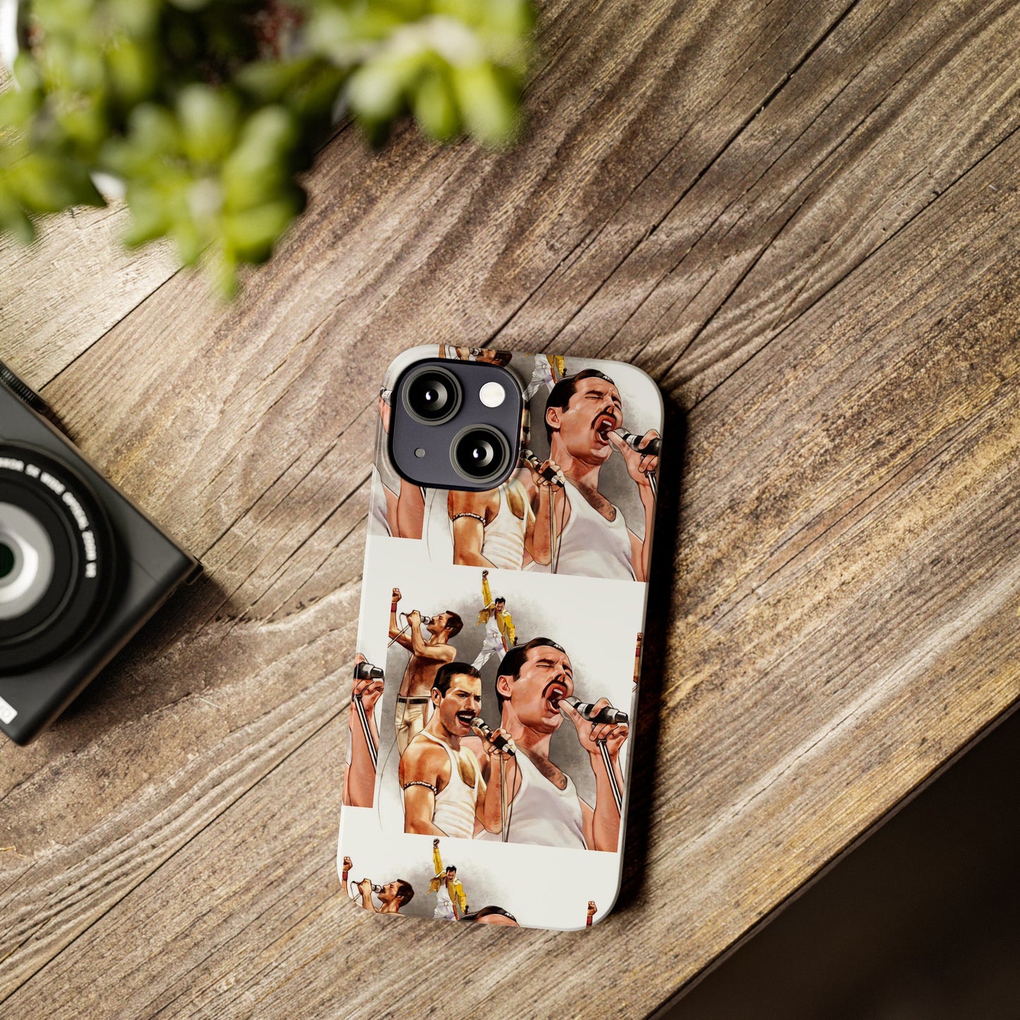 Freddie Mercury, Live, Queen, Iphone 15, 14, 13, 12 Cases
