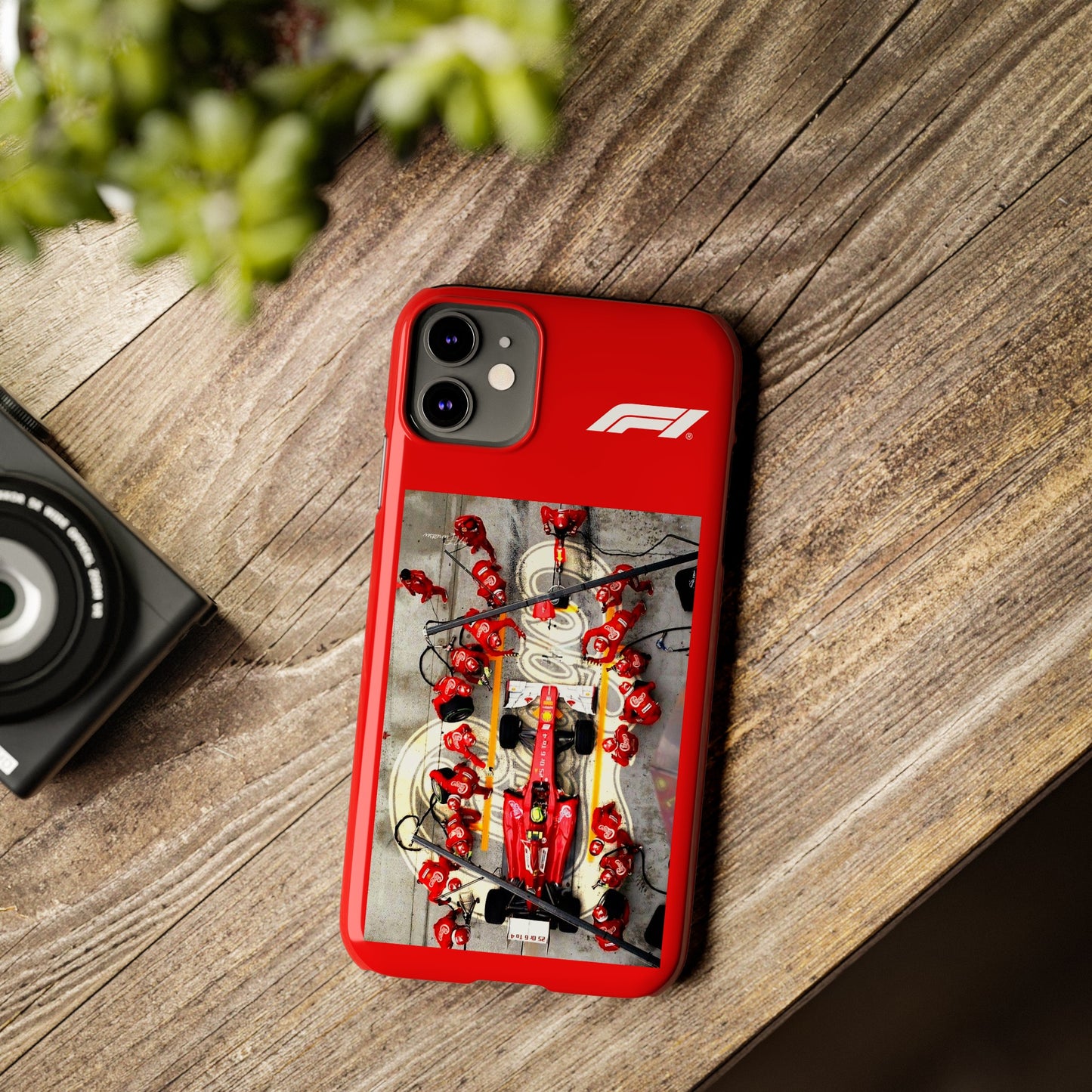 F1 Ferrari Pitstop Iphone Cases