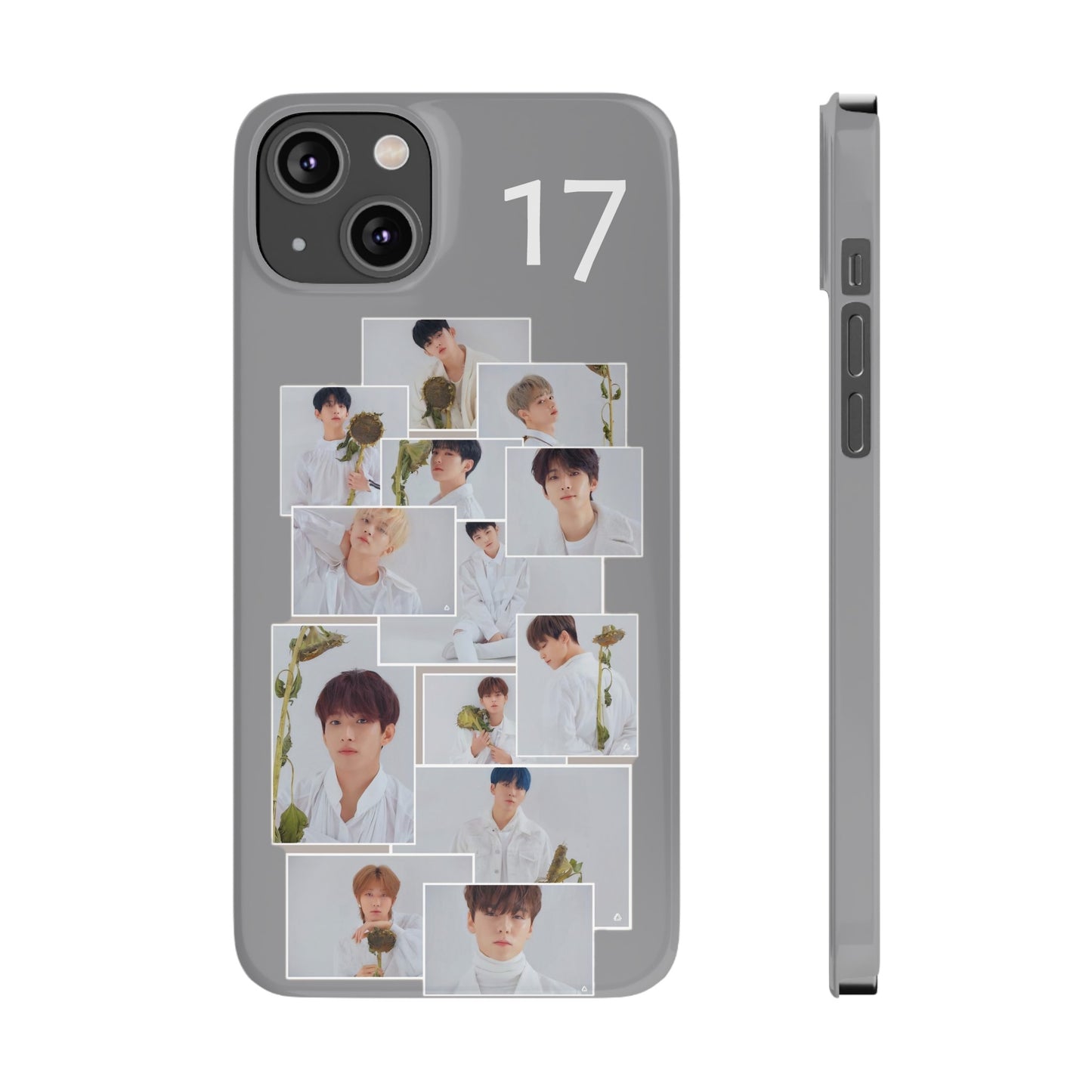 SEVENTEEN White Elegance iPhone 15, 14, 13, 12 Cases