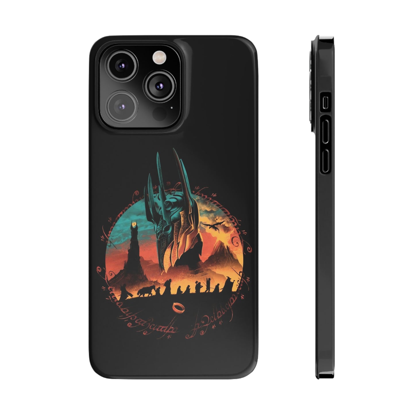 LOTR Fellowship on the Way iPhone Cases: Journey with the Heroes