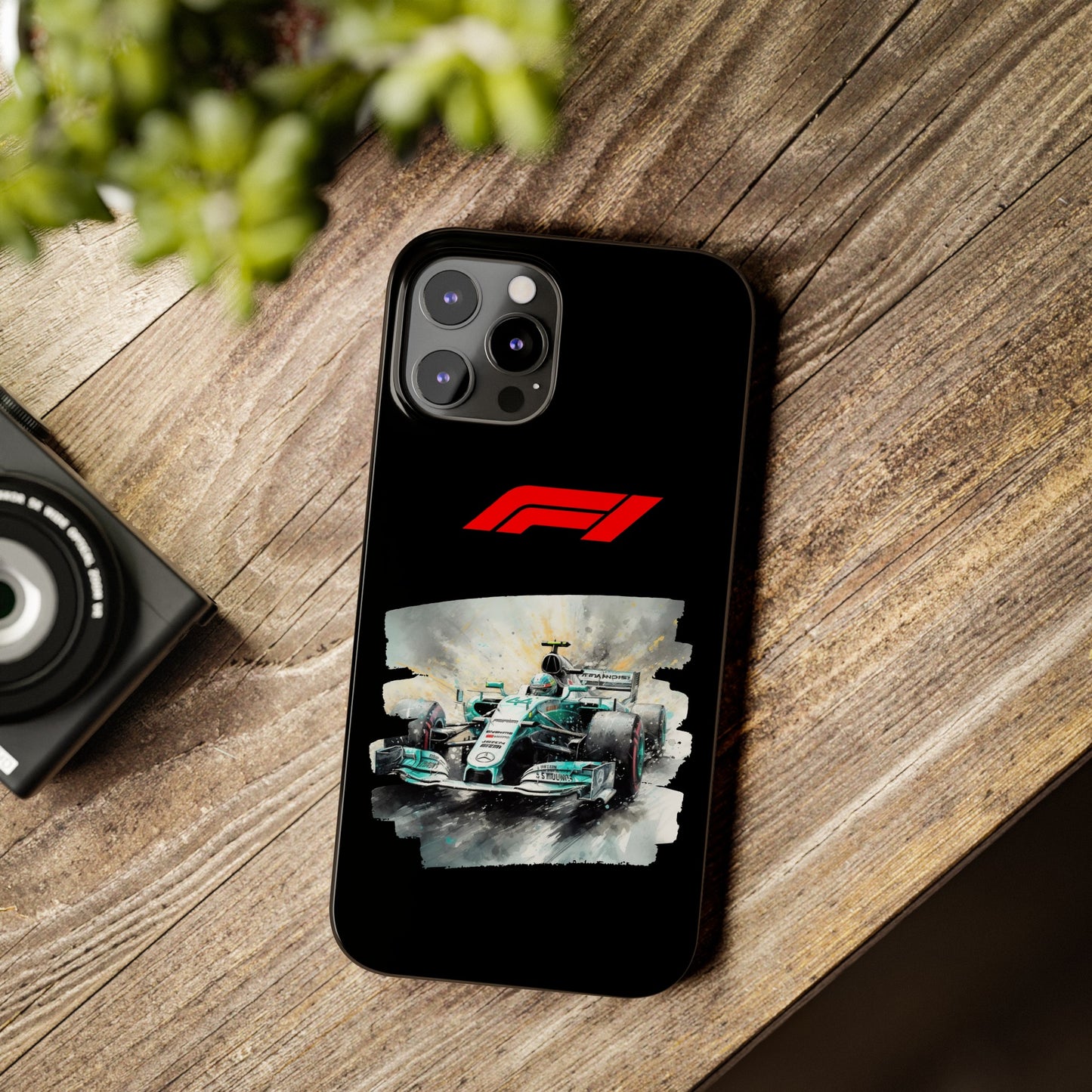 F1 Mercedes Iphone 15, 14, 13, 12, 11 Cases