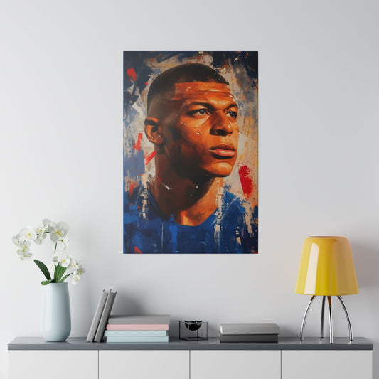MBappe Wall Art Canvas